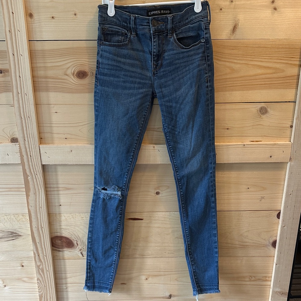 Express Indigo Women's Skinny Jeans Size 0